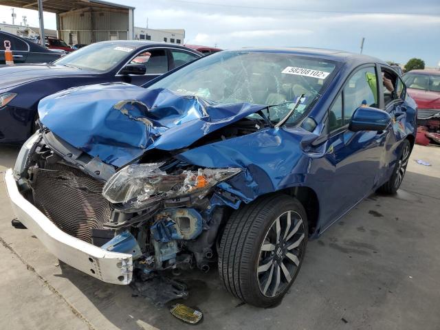 Photo 2 from auction – 2014 HONDA CIVIC EXL with VIN 19XFB2F95EE242092
