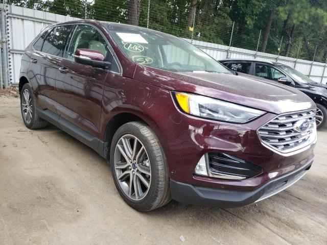 FORD EDGE TITAN 2019 with VIN 2FMPK3K98KBC68295 - Photo from auction