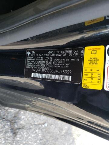Photo 10 from auction – 2011 BMW 128 I with VIN WBAUP7C56BVK78059