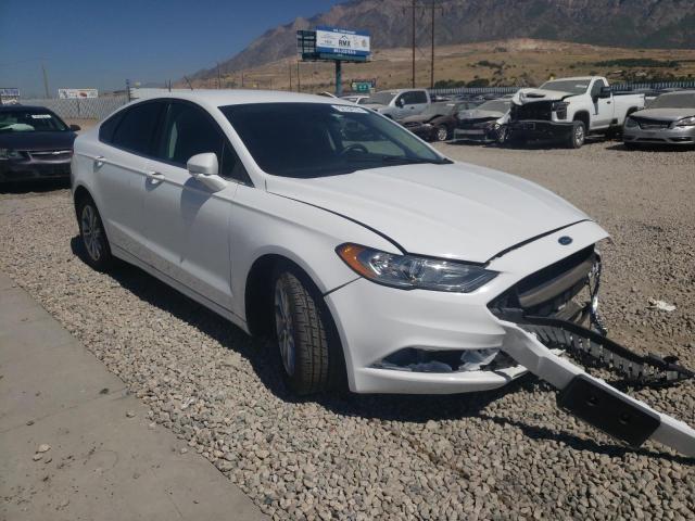 FORD FUSION SE 2017 with VIN 3FA6P0H79HR330650 - Photo from auction