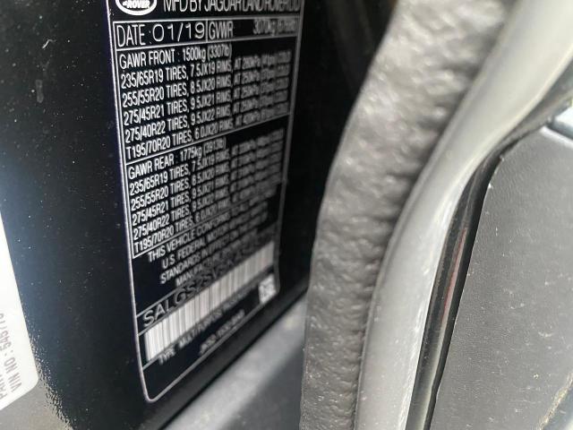 Photo 10 from auction – 2019 LAND ROVER RANGE ROVE with VIN SALGS2SV5KA545775