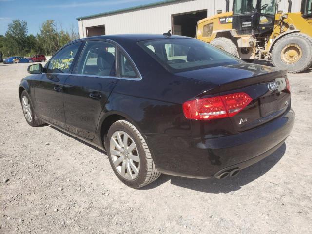 Photo 3 from auction – 2012 AUDI A4 PREMIUM with VIN WAUBFAFL4CA116781