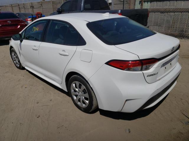 Photo 3 from auction – 2021 TOYOTA COROLLA LE with VIN 5YFEPMAE5MP246170