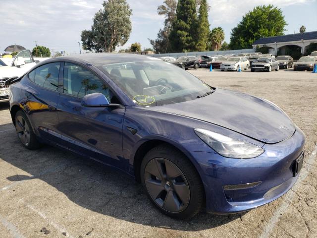TESLA MODEL 3 2022 with VIN 5YJ3E1EA0NF285751 - Photo from auction
