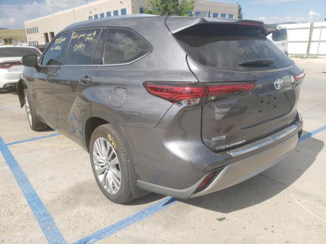 Photo 3 from auction – 2022 TOYOTA HIGHLANDER with VIN 5TDEBRCHXNS083768