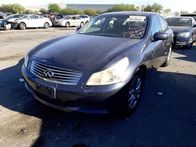 Photo 2 from auction – 2007 INFINITI G35 with VIN JNKBV61E27M728847