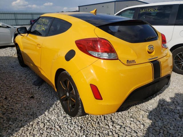 Photo 3 from auction – 2012 HYUNDAI VELOSTER with VIN KMHTC6AD6CU065713