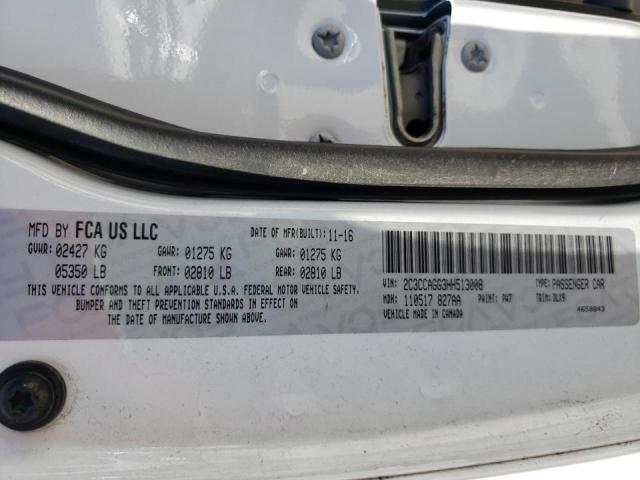 Photo 10 from auction – 2017 CHRYSLER 300 S with VIN 2C3CCAGG3HH513008