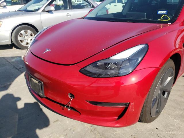 Photo 9 from auction – 2022 TESLA MODEL 3 with VIN 5YJ3E1EA5NF184804