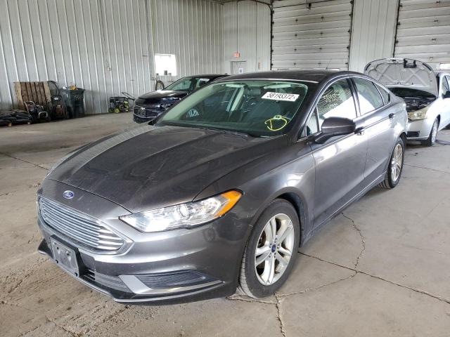 Photo 2 from auction – 2018 FORD FUSION SE with VIN 3FA6P0HD9JR217065