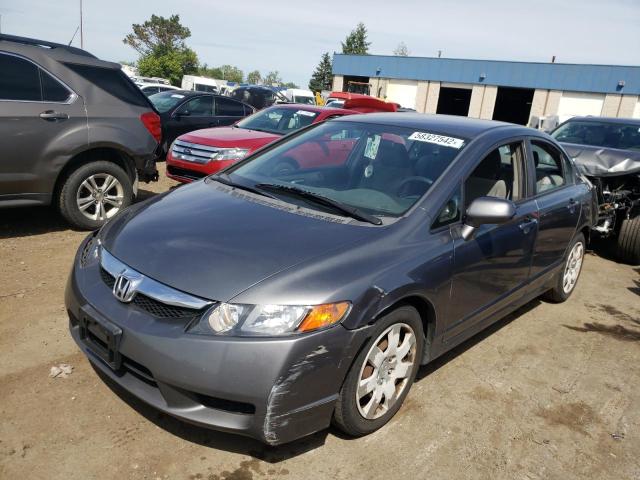 Photo 2 from auction – 2010 HONDA CIVIC LX with VIN 19XFA1F55AE037635