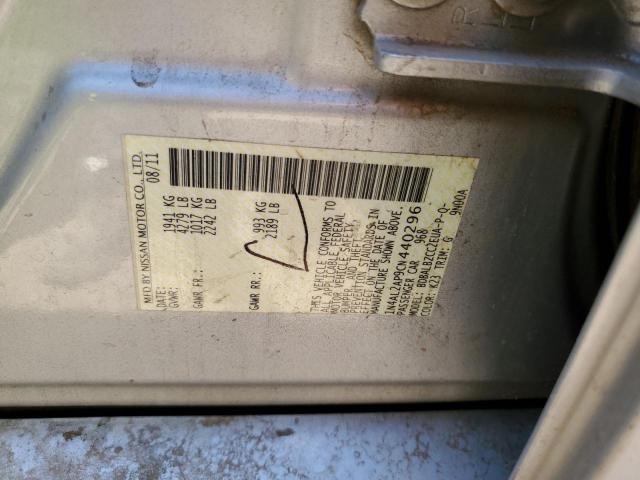 Photo 10 from auction – 2012 NISSAN ALTIMA BAS with VIN 1N4AL2AP9CN440296