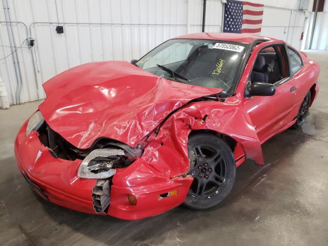 Photo 2 from auction – 2000 PONTIAC SUNFIRE SE with VIN 1G2JB1245Y7364362