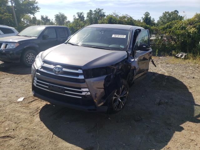 Photo 2 from auction – 2019 TOYOTA HIGHLANDER with VIN 5TDZARFH0KS058227