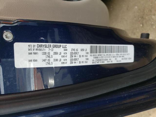 Photo 10 from auction – 2014 DODGE GRAND CARA with VIN 2C4RDGBG7ER105940