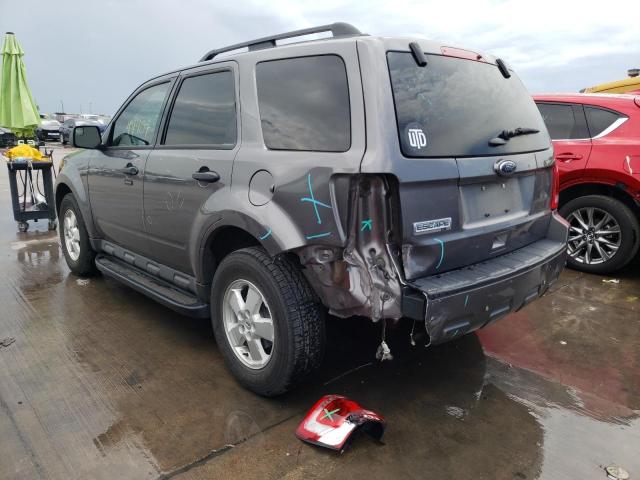 Photo 3 from auction – 2012 FORD ESCAPE XLT with VIN 1FMCU0D78CKB53724