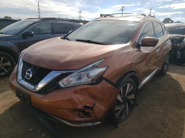 Photo 2 from auction – 2016 NISSAN MURANO S with VIN 5N1AZ2MH2GN122082