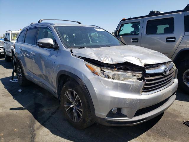 TOYOTA HIGHLANDER 2016 with VIN 5TDJKRFH6GS236837 - Photo from auction