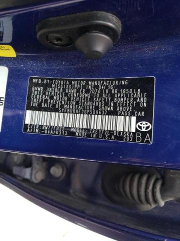 Photo 10 from auction – 2016 TOYOTA COROLLA L with VIN 5YFBURHE2GP509637