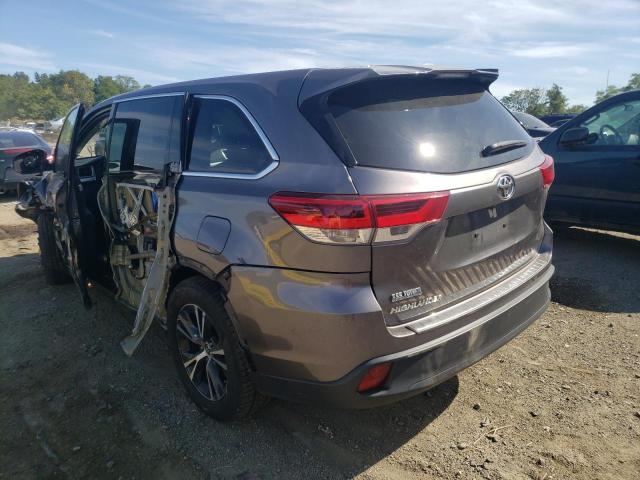 Photo 4 from auction – 2019 TOYOTA HIGHLANDER with VIN 5TDZARFH0KS058227