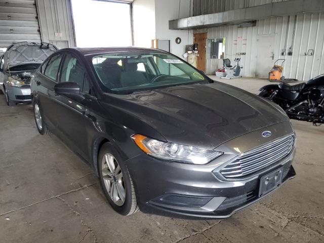 FORD FUSION SE 2018 with VIN 3FA6P0HD9JR217065 - Photo from auction