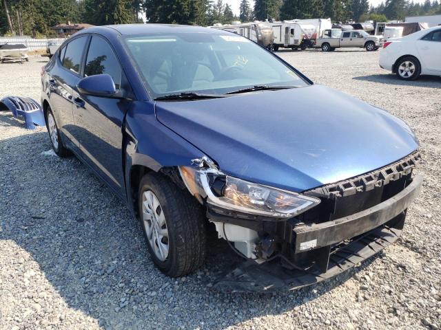 HYUNDAI ELANTRA SE 2017 with VIN 5NPD74LF2HH112804 - Photo from auction