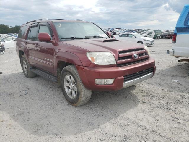 TOYOTA 4RUNNER SR 2005 with VIN JTEBT14R458022702 - Photo from auction