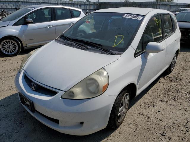 Photo 2 from auction – 2007 HONDA FIT with VIN JHMGD38467S038762