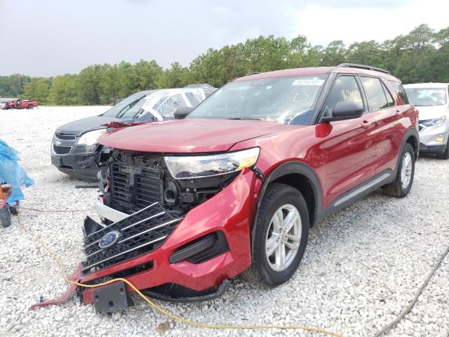 Photo 2 from auction – 2022 FORD EXPLORER X with VIN 1FMSK7DH7NGA36497