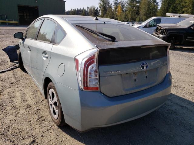 Photo 3 from auction – 2014 TOYOTA PRIUS with VIN JTDKN3DU5E1745675