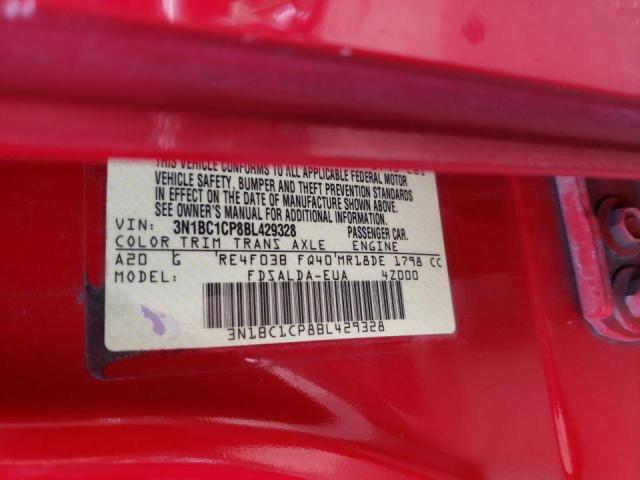 Photo 10 from auction – 2011 NISSAN VERSA S with VIN 3N1BC1CP8BL429328