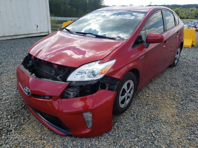 Photo 2 from auction – 2014 TOYOTA PRIUS with VIN JTDKN3DU4E1791045