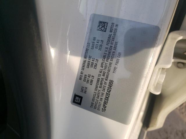 Photo 9 from auction – 2014 BUICK VERANO CON with VIN 1G4PR5SK2E4204956