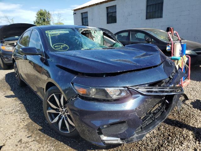 CHEVROLET MALIBU LT 2018 with VIN 1G1ZD5ST4JF101985 - Photo from auction