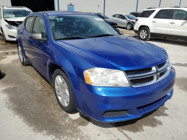 DODGE AVENGER SE 2014 with VIN 1C3CDZAB8EN199643 - Photo from auction
