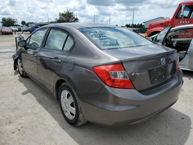 Photo 3 from auction – 2012 HONDA CIVIC LX with VIN 19XFB2F57CE007378