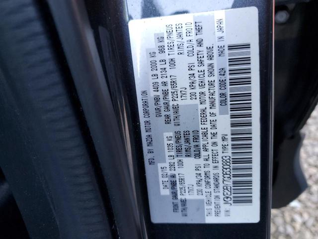 Photo 10 from auction – 2016 MAZDA CX-5 SPORT with VIN JM3KE2BY7G0630883