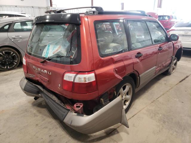 Photo 4 from auction – 2002 SUBARU FORESTER S with VIN JF1SF65522H735491