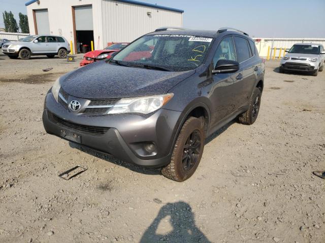 Photo 2 from auction – 2014 TOYOTA RAV4 LE with VIN 2T3BFREV5EW142430