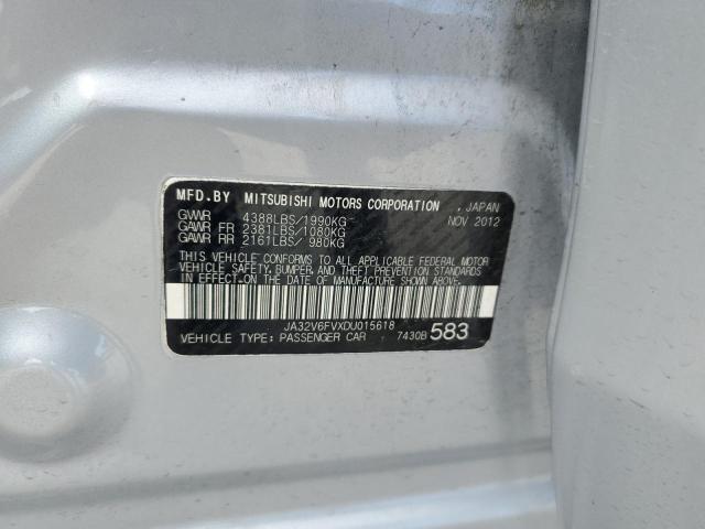 Photo 10 from auction – 2013 MITSUBISHI LANCER RAL with VIN JA32V6FVXDU015618