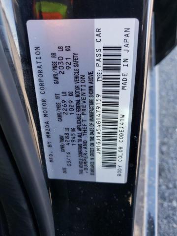 Photo 10 from auction – 2016 MAZDA 6 TOURING with VIN JM1GJ1V54G1479159