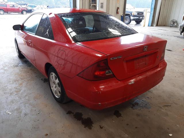 Photo 3 from auction – 2003 HONDA CIVIC EX with VIN 1HGEM22983L068536