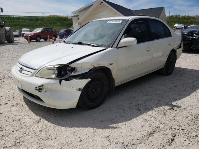 Photo 2 from auction – 2001 HONDA CIVIC EX with VIN 1HGES25751L071231