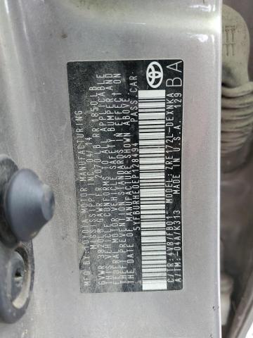 Photo 10 from auction – 2014 TOYOTA COROLLA L with VIN 5YFBURHE0EP128494