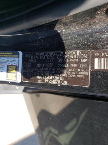 Photo 10 from auction – 2015 KIA FORTE EX with VIN KNAFX4A8XF5284165