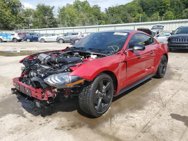 Photo 2 from auction – 2021 FORD MUSTANG with VIN 1FA6P8TH9M5134607