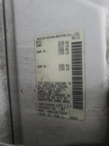 Photo 10 from auction – 2011 NISSAN ALTIMA HYB with VIN 1N4CL2APXBC185127