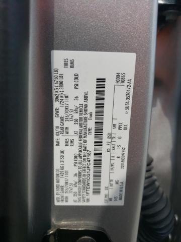 Photo 10 from auction – 2018 FORD F150 SUPER with VIN 1FTEW1CG1JFC47187