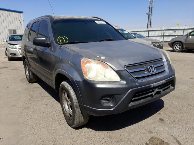 HONDA CR-V LX 2006 with VIN JHLRD68556C007129 - Photo from auction