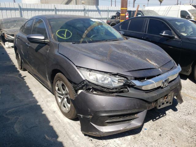 HONDA CIVIC LX 2017 with VIN 2HGFC2F56HH557424 - Photo from auction